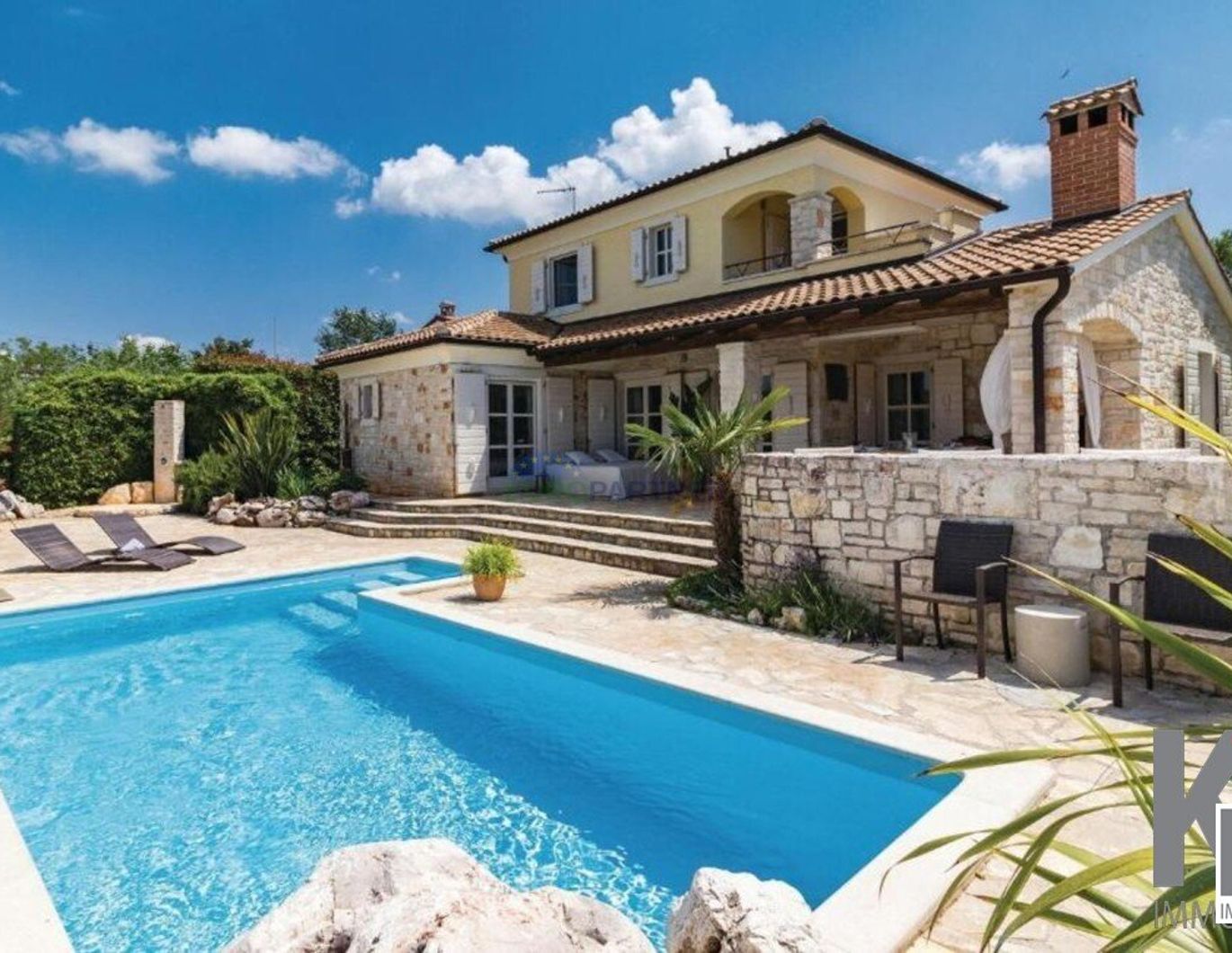 Wunderschöne mediterrane Villa mit Blick auf die Natur, 10km von Poreč