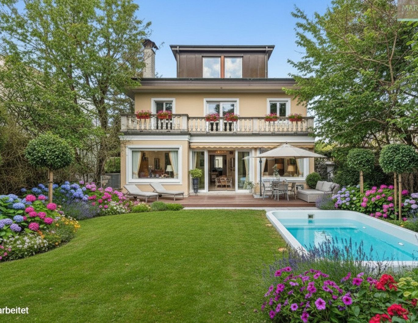 Elegante Villa mit Pool und Doppelgarage in Pötzleinsdorfer Aussichtslage!