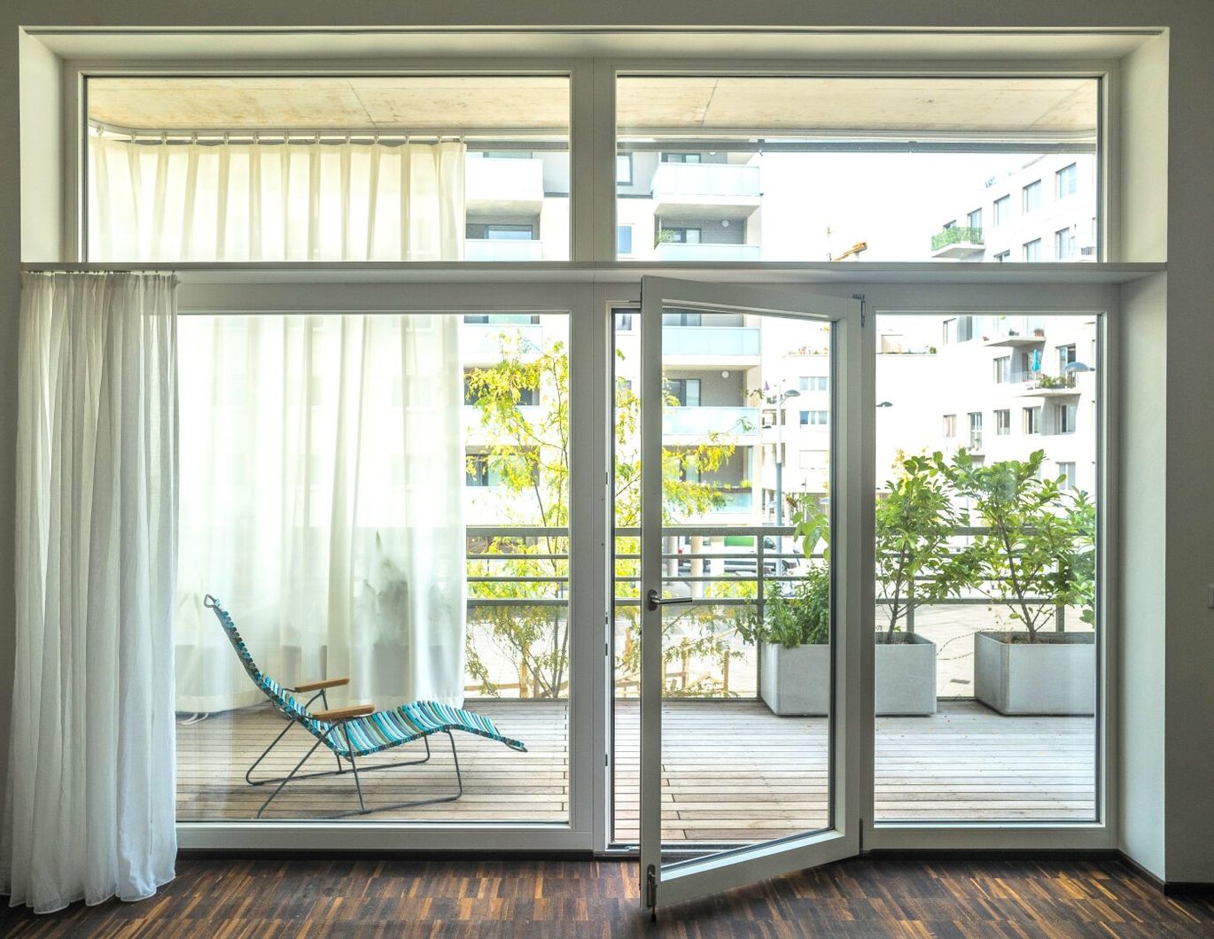 Terrassenwohnung mit tollen Gemeinschaftsflächen und Sauna im Sonnwendviertel zu vermieten