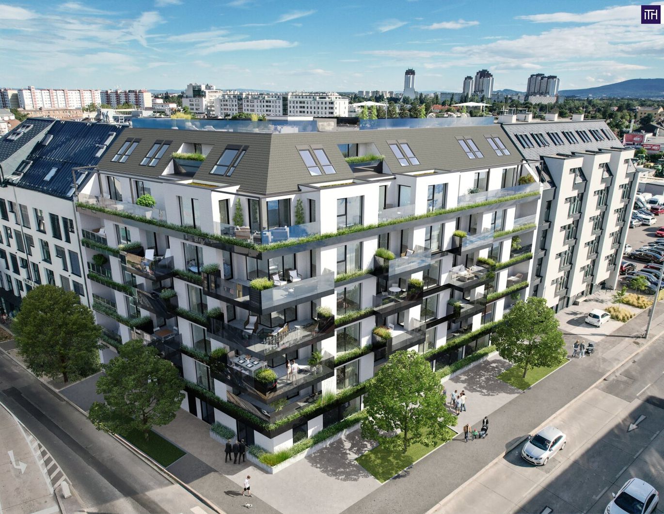 TOP Neubauprojekt! Attraktive 2-Zimmer Wohnung mit Loggia und Balkon + Beste Anbindung und Infrastruktur + Garagenplatz optional! Jetzt Vorteile zum Projektstart sichern!