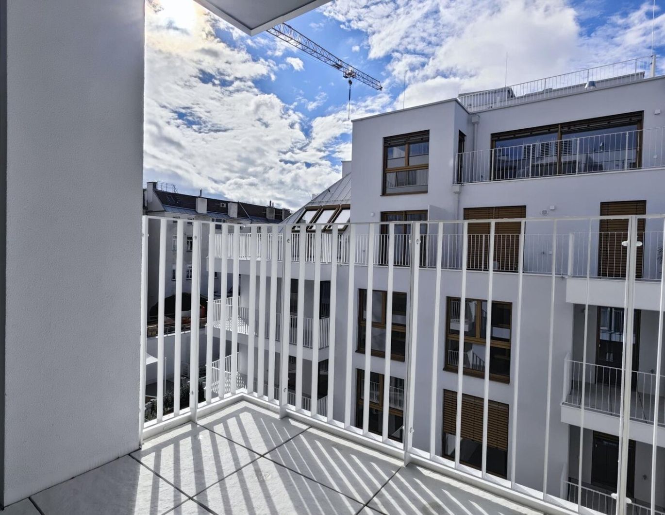 Erstbezug - Hofseitige 2-Zimmer-Balkonwohnung