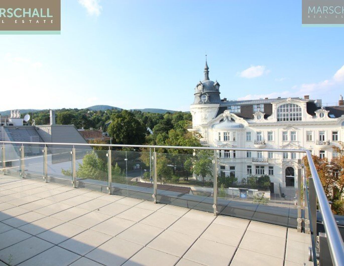 Moderne Dachterrassenwohnung mit Fernblick in Sievering