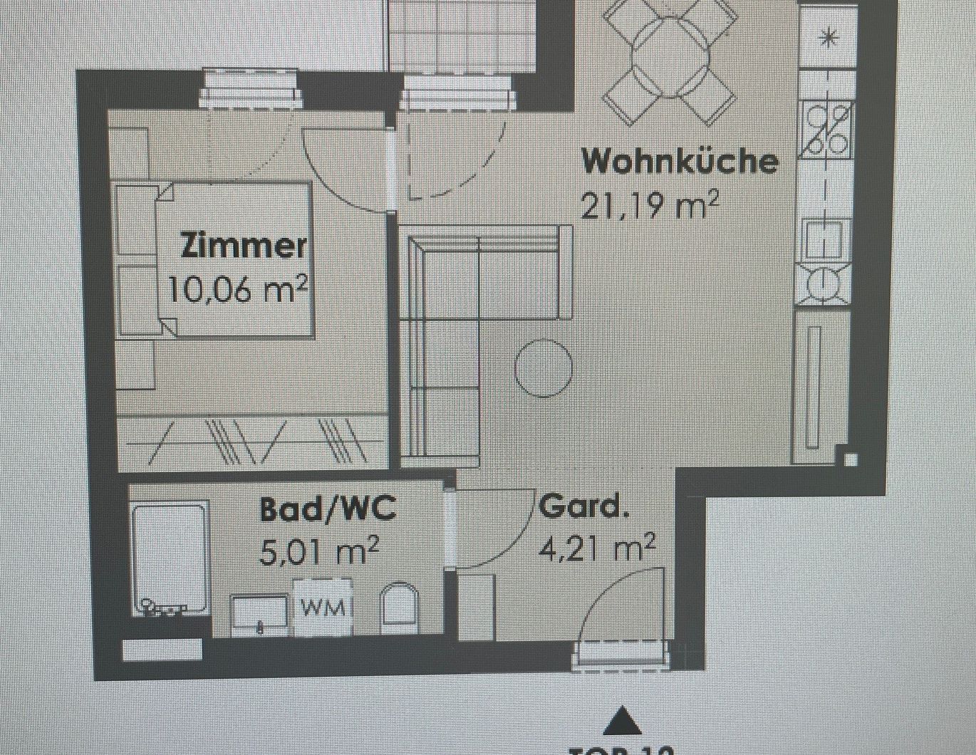 2-Zimmer-Wohnung mit Balkon nahe U4/U6 Längenfeldgasse