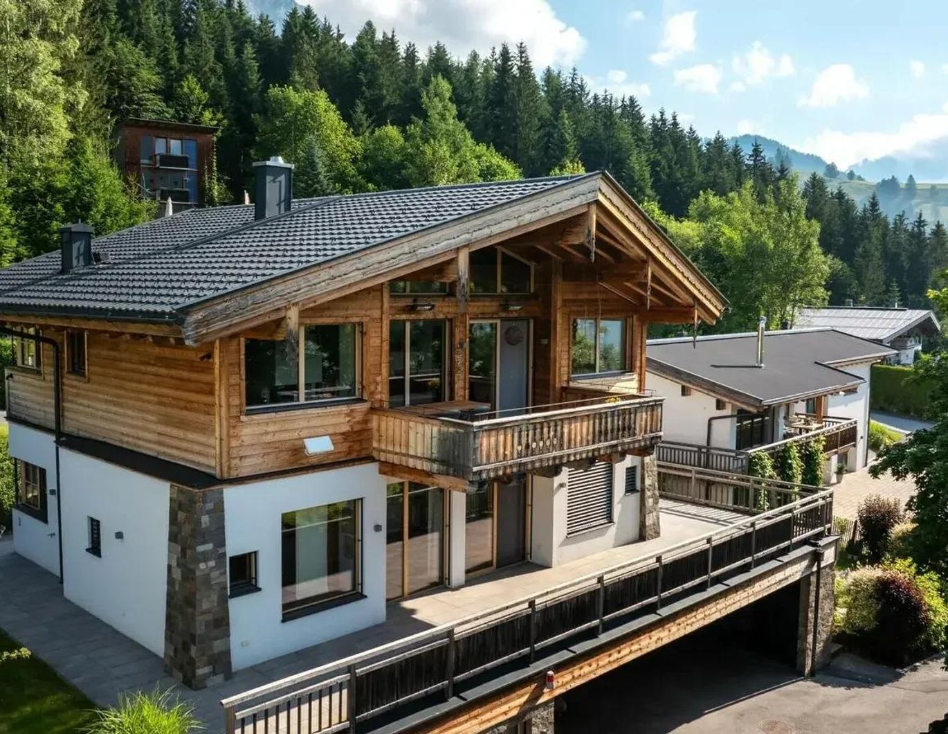 Architektenhaus mit Zweitwohnsitzwidmung am Sonnberg in Leogang