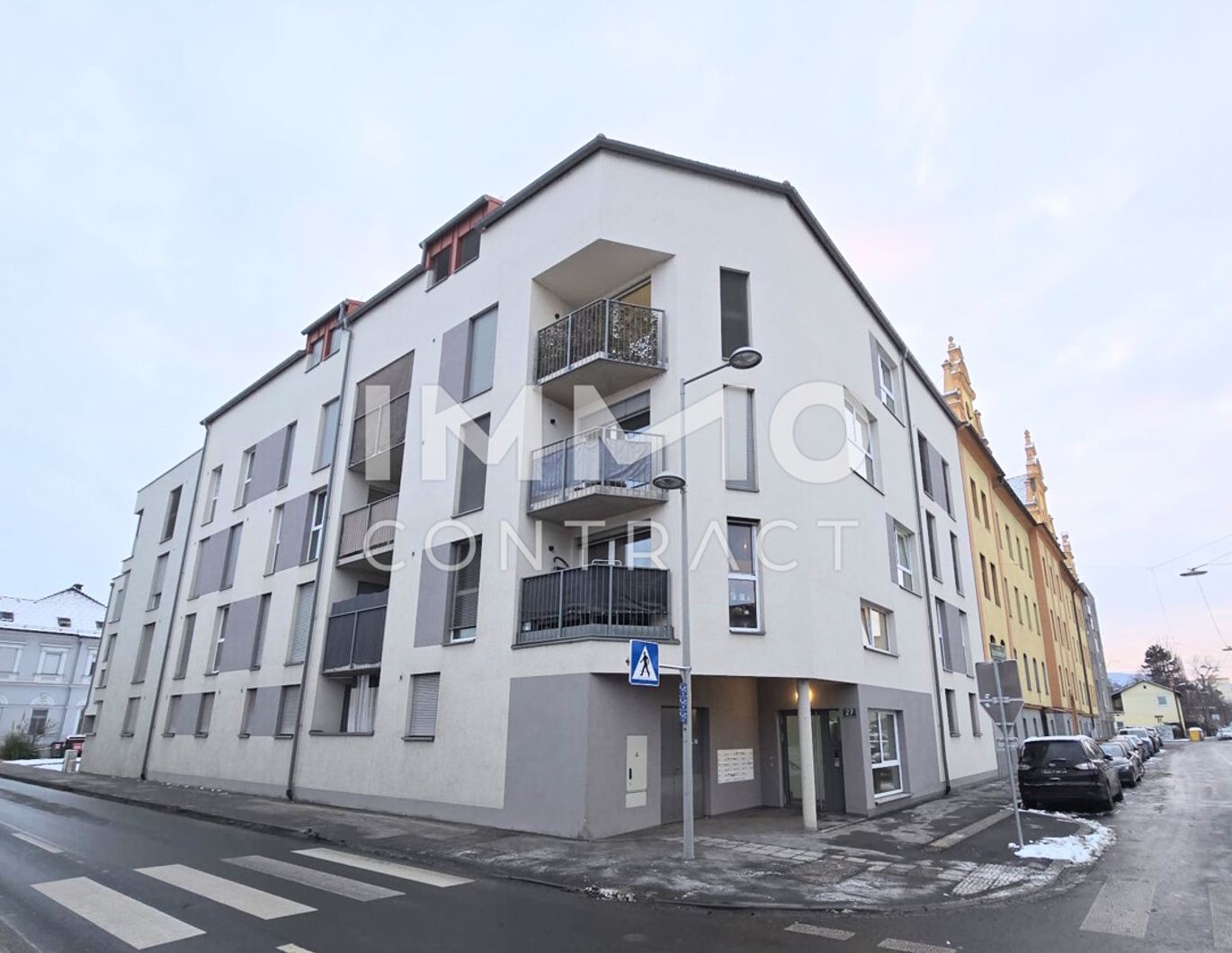 neuwertige, geförderte 3 Zimmer Wohnung mit großem Balkon/Loggia - Dornschneidergasse 27 - Top 005
