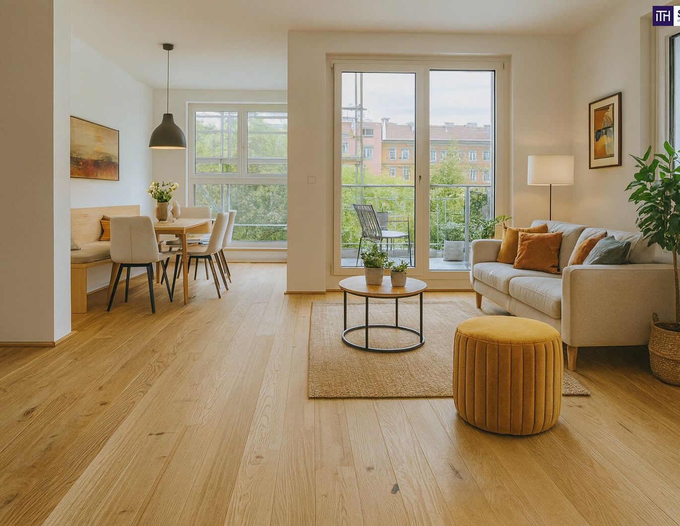 Heißes Dachgeschoß für coole Genießer! 3-Zimmer-Wohnung im Herzen von Schwechat, nachhaltig & begehrenswert!