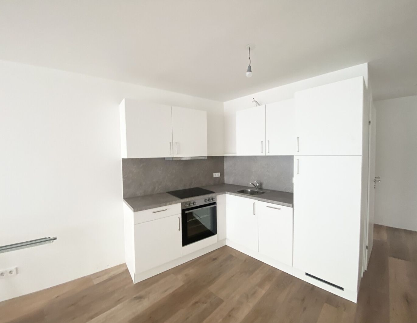 U3 ANLEGERTRAUM! Inklusive Küche 2 Zimmer Wohnung+Loggia =DAS LAURENZ= Erstbezug - 1 Bedroom+ Loggia