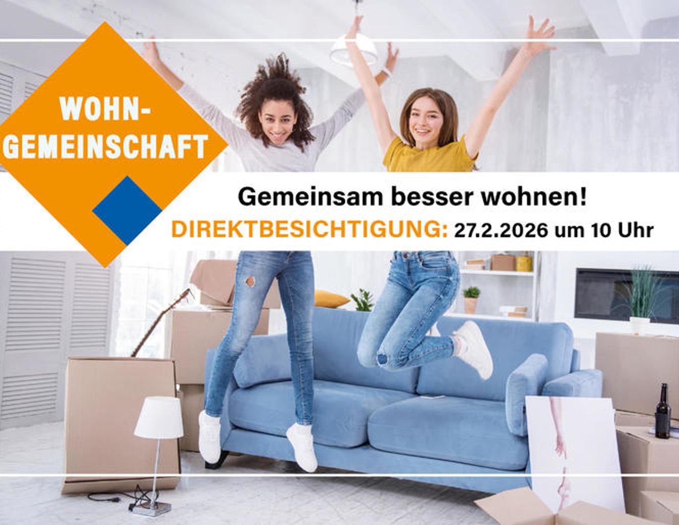WOHNGEMEINSCHAFT mit 3 Zimmer