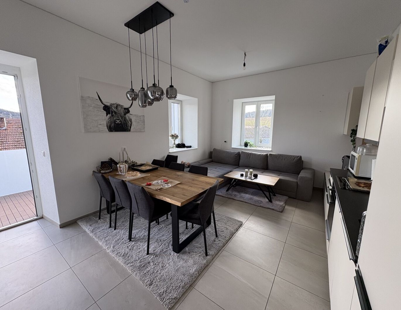 Gut vermietete 4-Zimmer-Wohnung mit Balkon in Höhnhart / Neubau