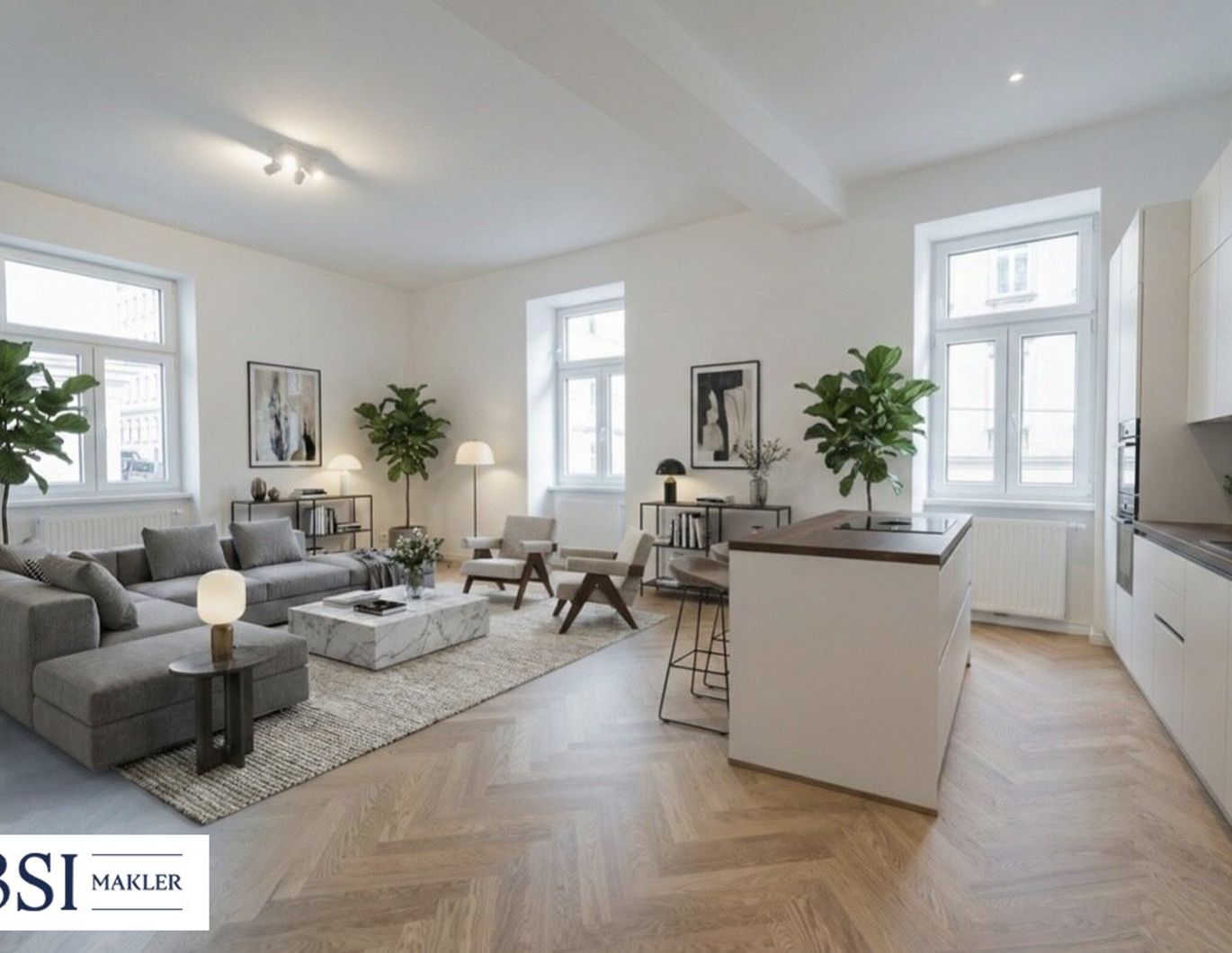 Großzügige Familienwohnung - Erstbezug nach hochwertiger 3SI-Sanierung