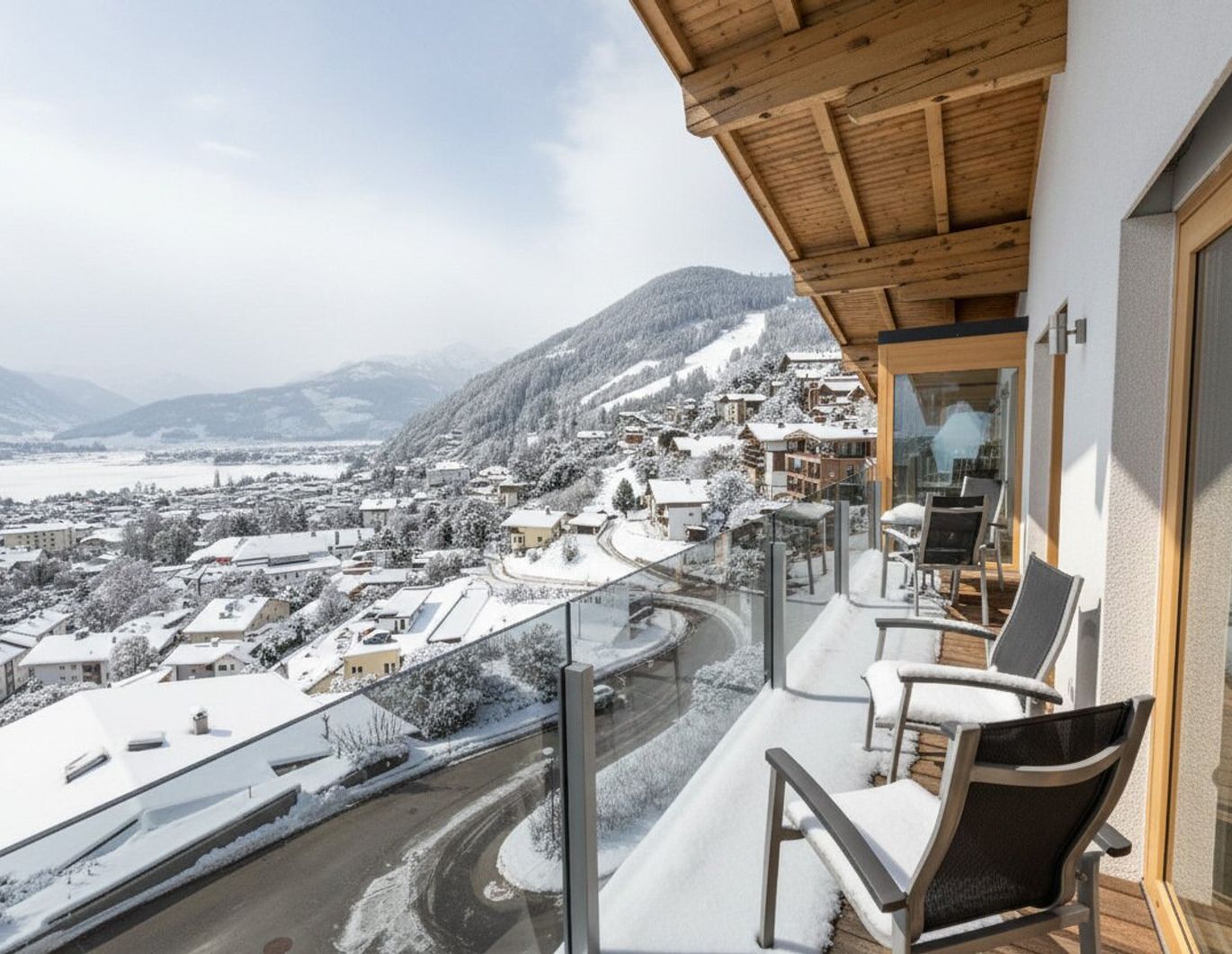 Traum-Penthouse über den Dächern von Zell am See, mit einzigartigem Seeblick, für touristische Vermietung