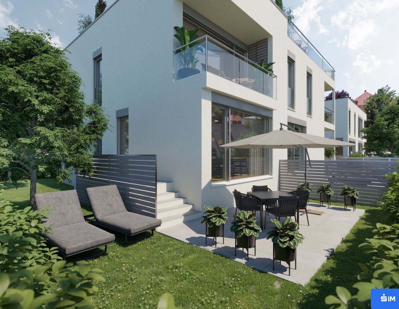 Noble Gardens: Luxuriöse Neubauten im Herzen von St. Peter