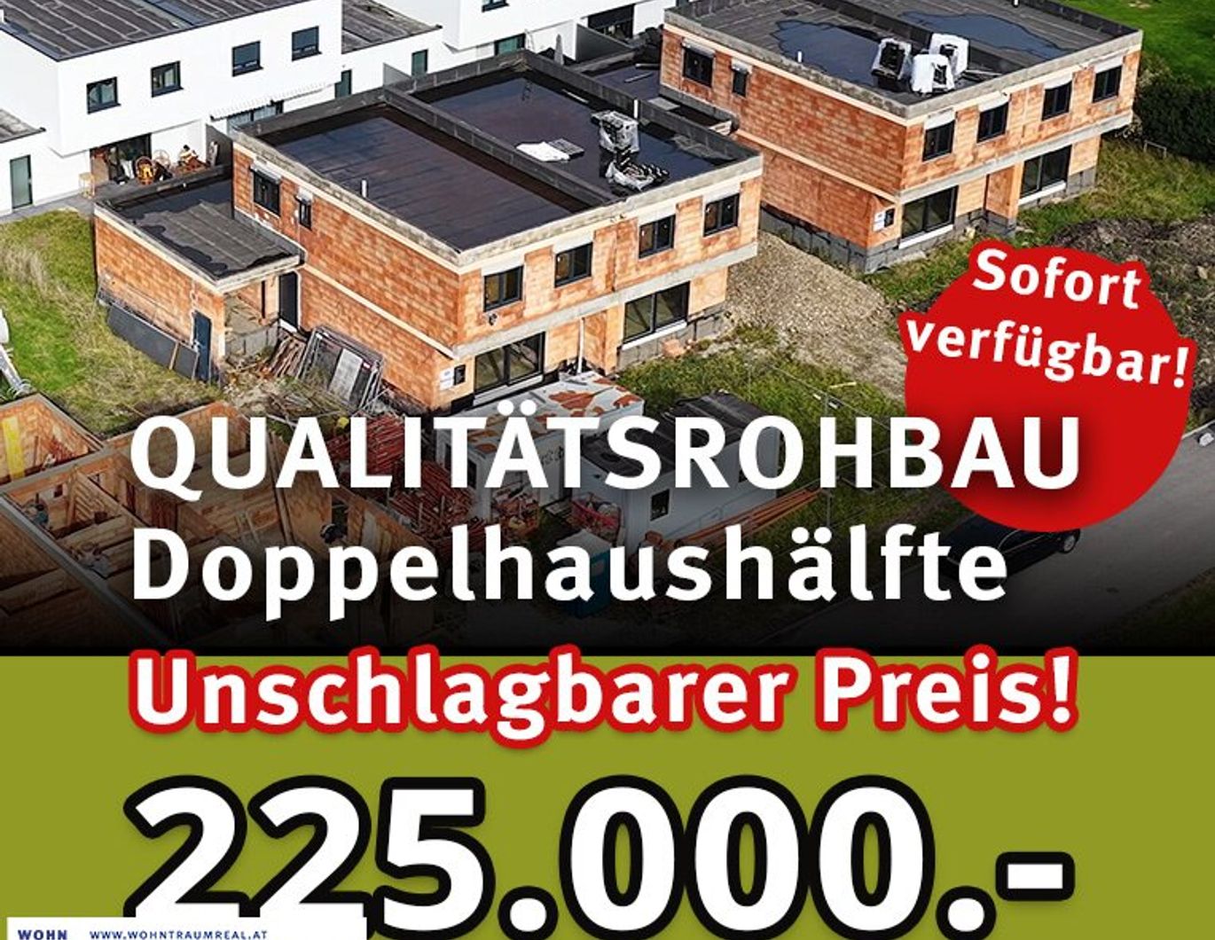 NEUER PREIS! QUALITÄTSROHBAU zum TOP-Preis oder Angebot zur Fertigstellung