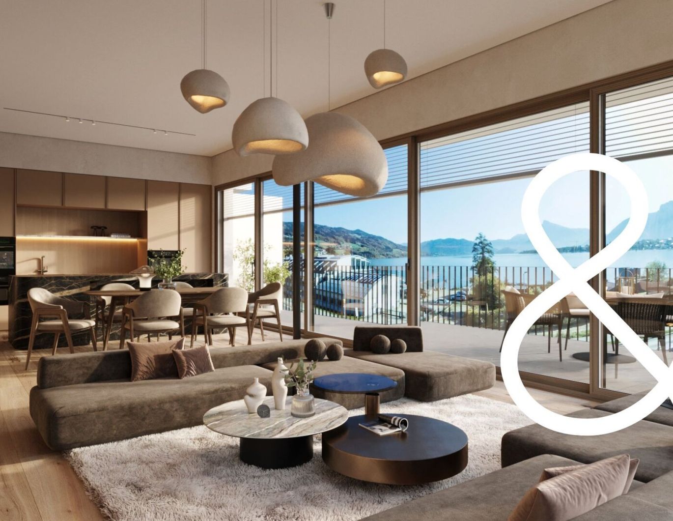 WOHNEN MIT STIL AM MONDSEE: MODERNE ARCHITEKTUR UND UNVERGLEICHLICHE AUSSICHTEN