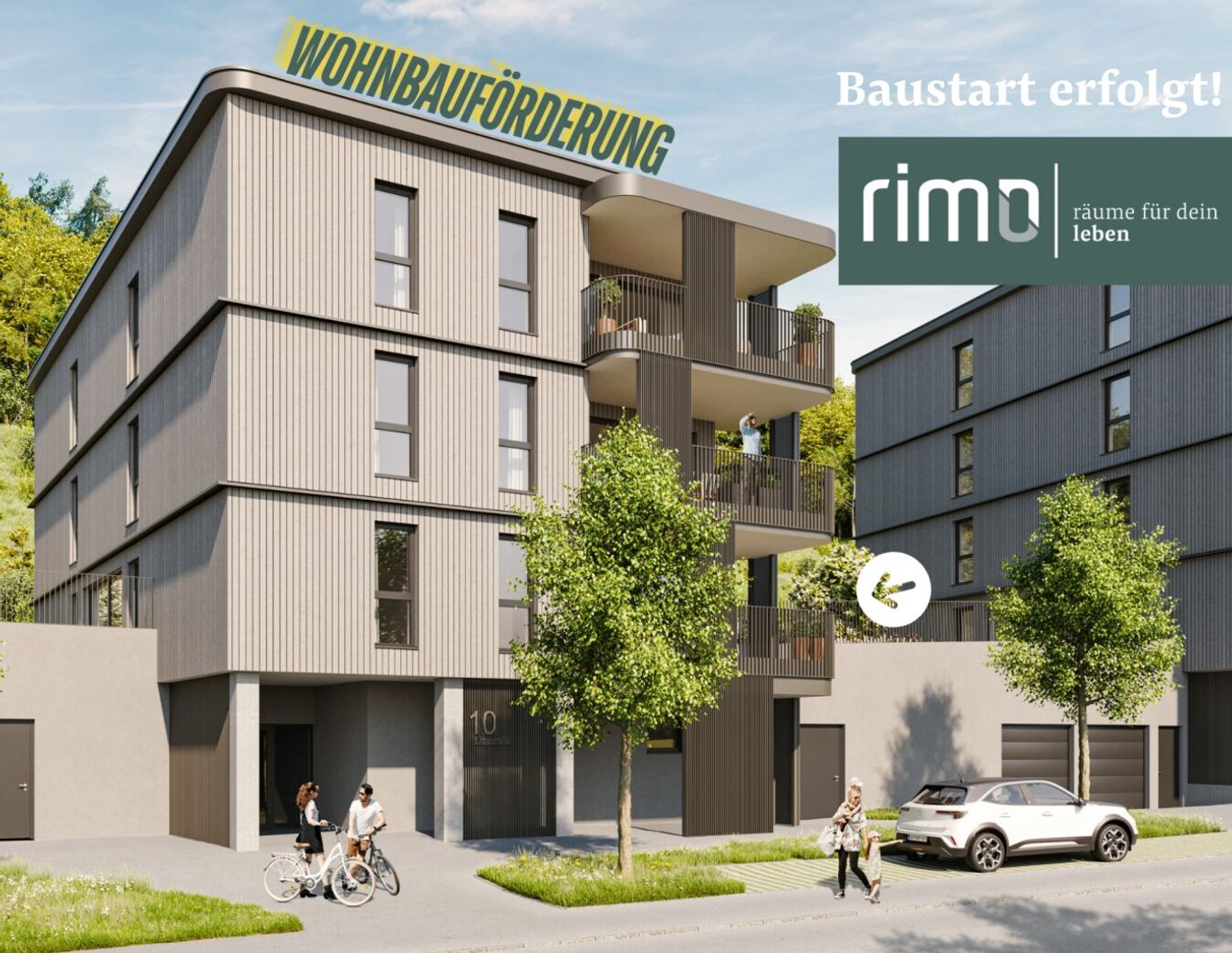 3-Zimmer-Gartenwohnung in Götzis - Top A3