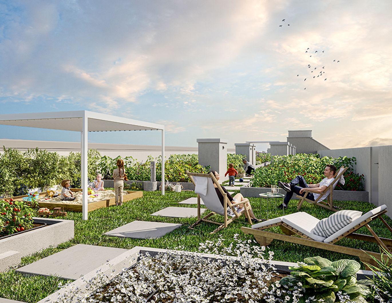 4-Zimmer Gartenwohnung mit zwei Badezimmern & viel Platz zum Wohnen und Arbeiten