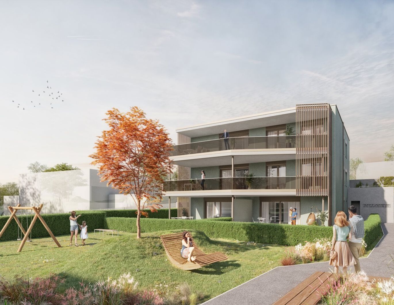 Terrassenwohnung Top 14 im Neubauprojekt 