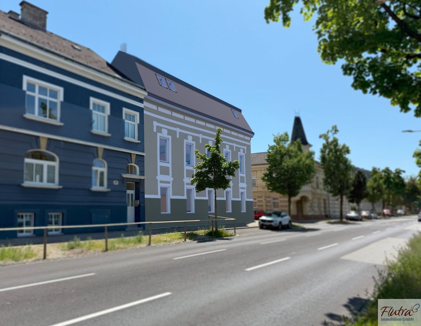 Projekt GOETHE20 - 6 Altbauwohnungen und 3 Loftwohnungen in der historischen Stadtvilla Wels/Zentrum