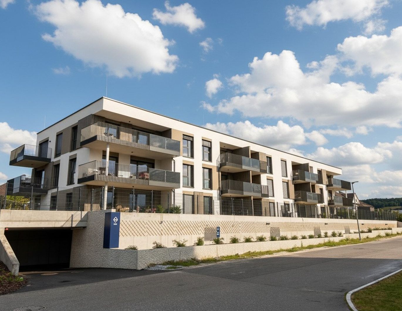 NEUER PREIS - Superkompakte Terrassenwohnung - | Erstbezug | Grünblick