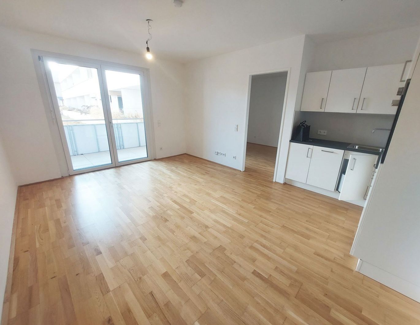 Neubauwohnung mit 2 Zimmern und Loggia  - im Zentrum von St. Pölten