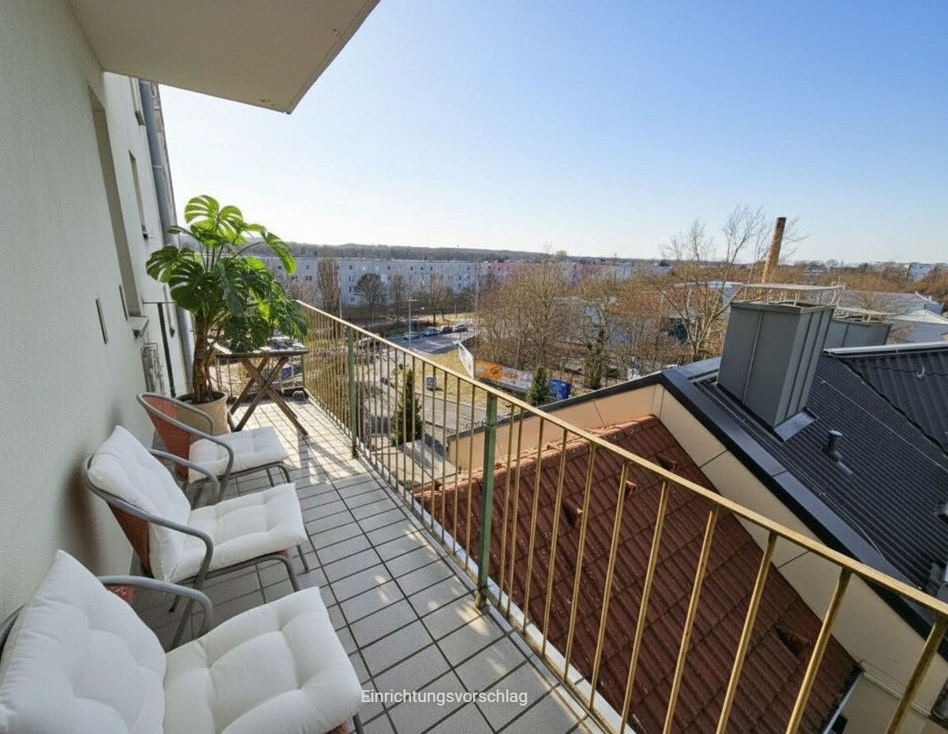 HELLE 1-ZIMMER WOHNUNG MIT GROSSEM BALKON IN LINZ-EBELSBERG