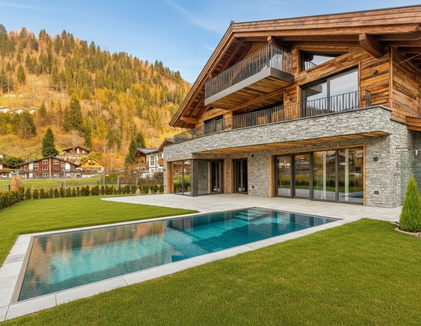 Alpenresidenz der Extraklasse! Neubau-Chalet in Zell am See mit Blick auf das imposante Kitzsteinhorn