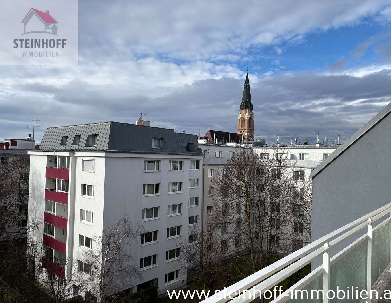 2 Zimmerwohnung mit 2 Dachterrassen und Nähe zur Alten Donau