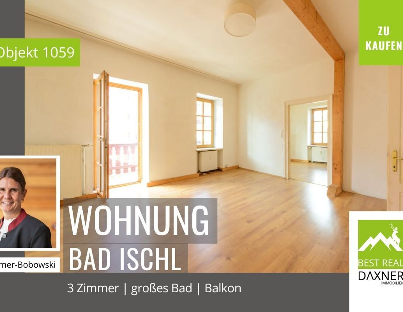 Große Eigentumswohnung im Altbauflair