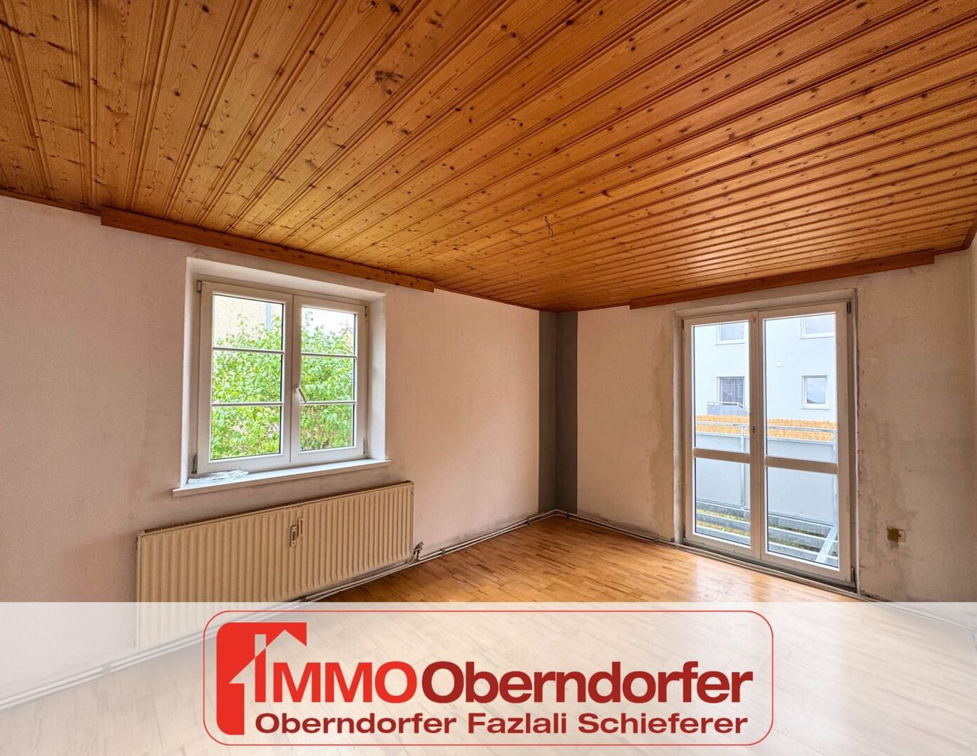 Sanierungsbedürftige Zwei-Zimmer-Wohnung mit zwei Parkplätze | RIEDERSBACH