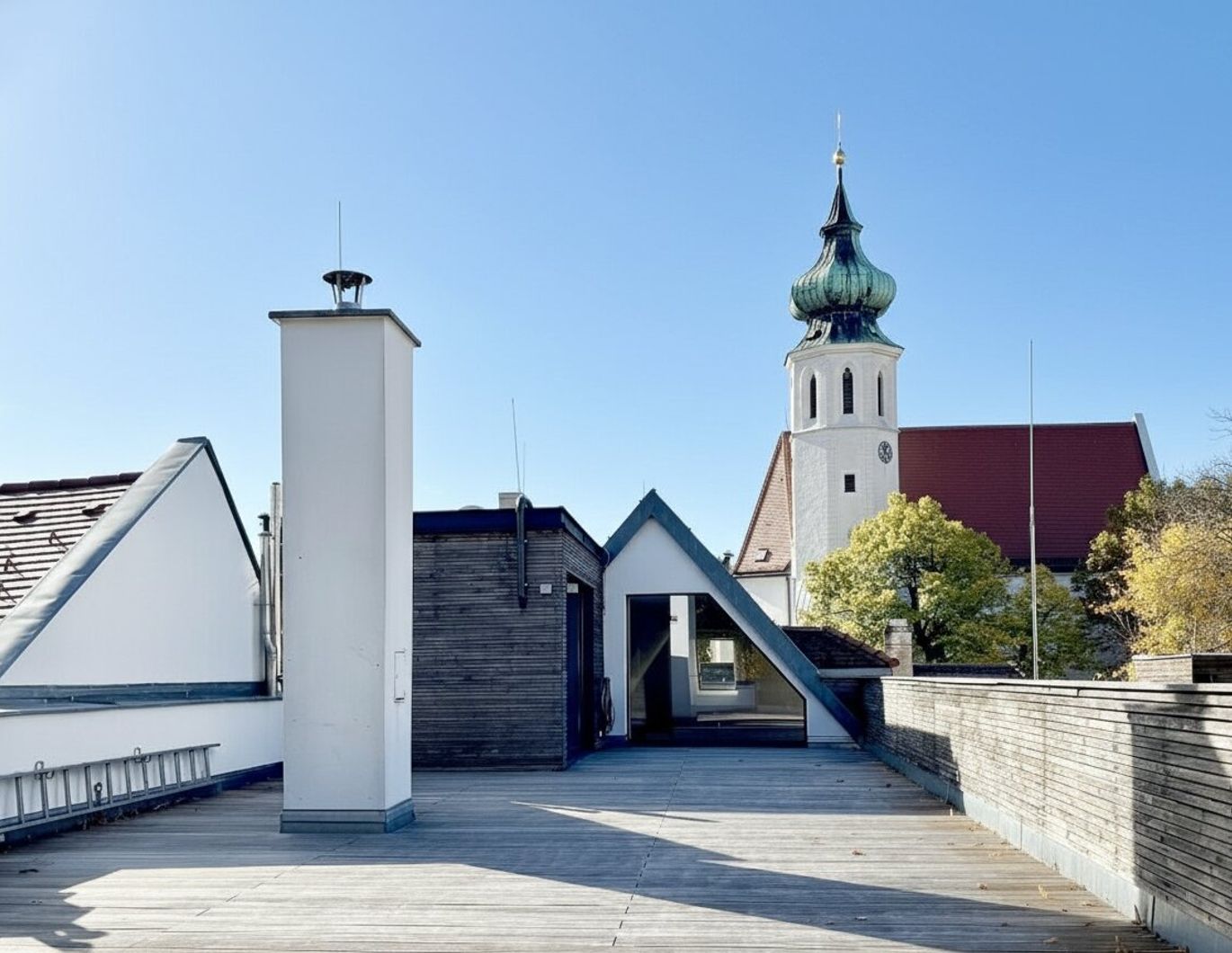 Architekten Juwel mit großer Terrasse im historischen Zentrum von Grinzing