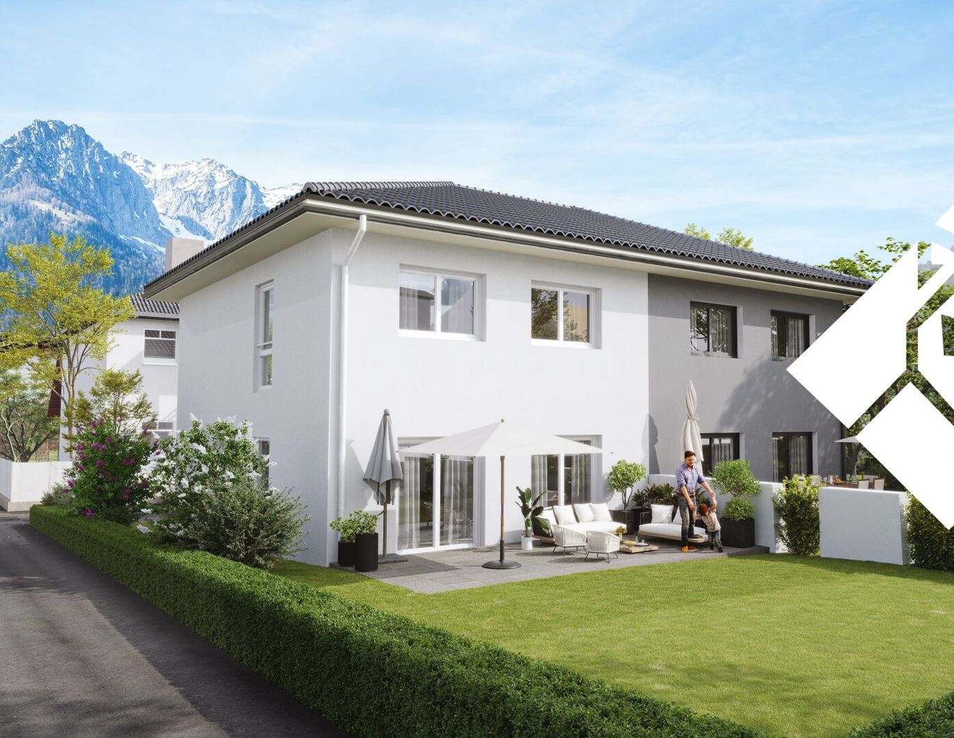 Doppelhaushälfte mit Weitblick - Ihr neues Zuhause am Walchsee zum fairen Preis