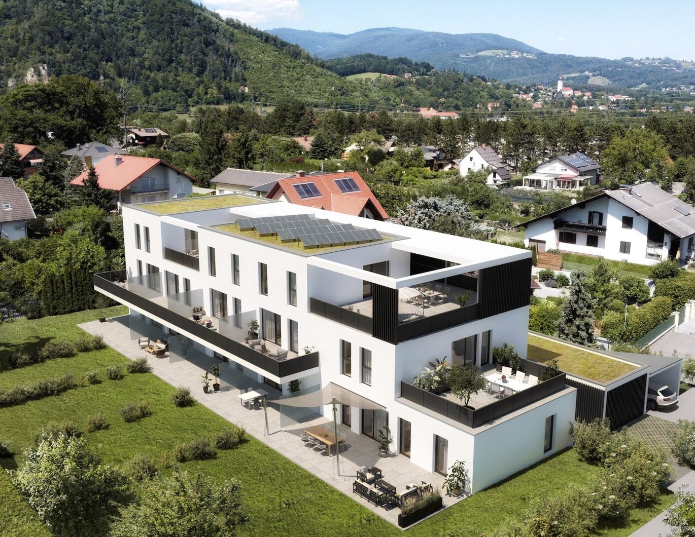 Neubauprojekt in Graz-Gösting - Wohnen im Grünen mit Stil und Privatsphäre! - BAUSTART