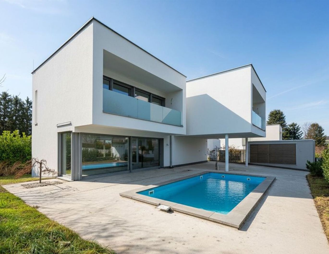 Erstbezug! Moderne Architekten-Villa mit Pool in Tulbing