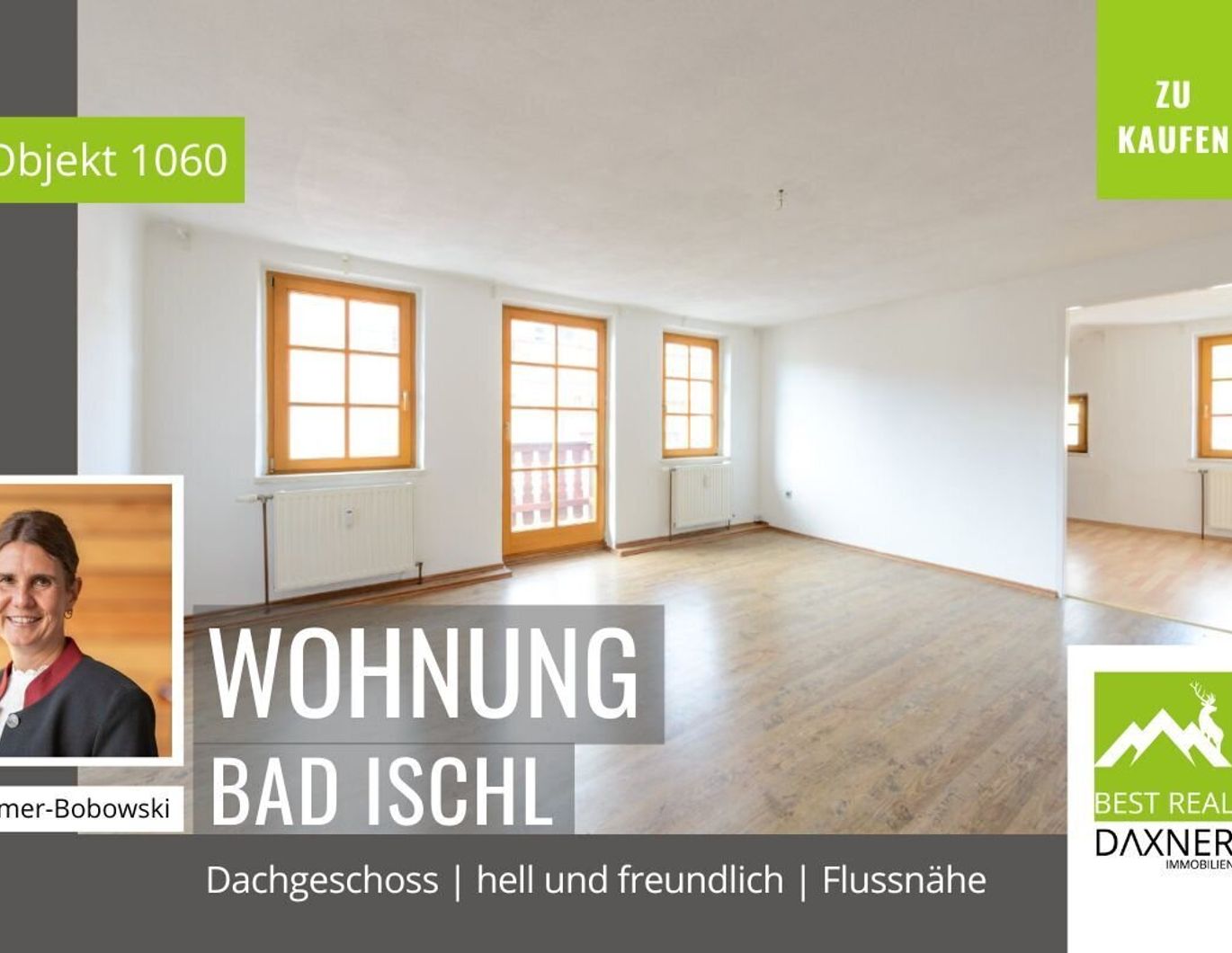 Charmante 3-Zimmer-Dachgeschoß-Wohnung mit Balkon