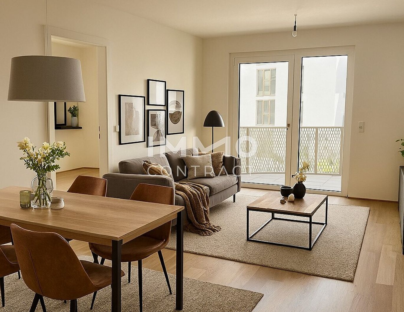 WOW! Provisionsfrei, MEGA PREIS und Erstbezug! Nähe U1 Leopoldau: 2 Zimmer mit Balkon