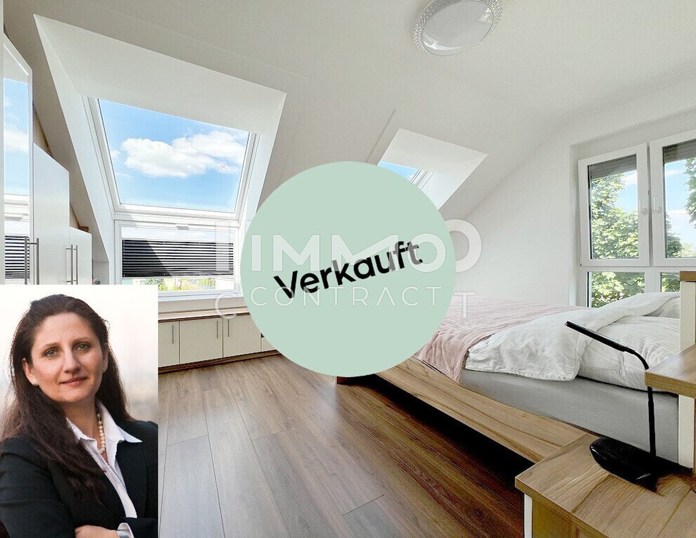 3ZI-Dachterrassen-Eigentum mit Tiefgarage - Absolute Ruhelage mit Grünblick