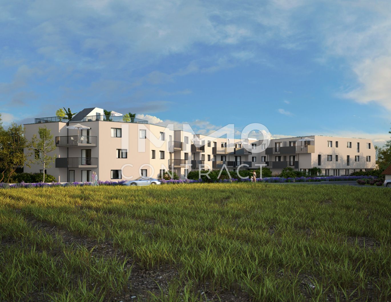 Gartenwohnung an der Stadtgrenze