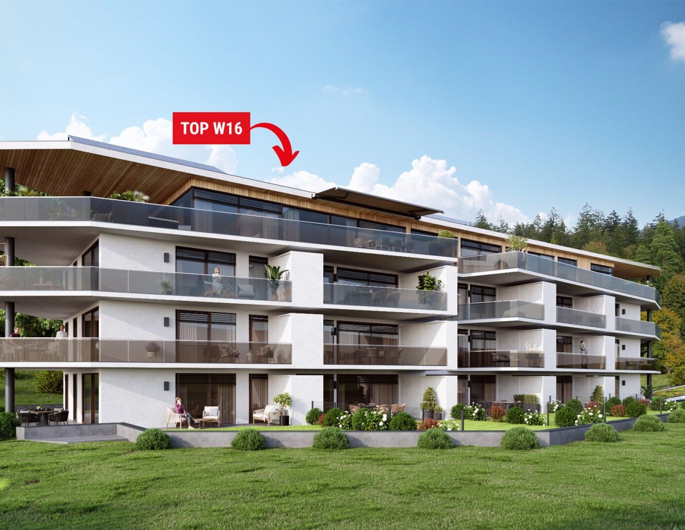 Premium Südwest-Penthouse - 