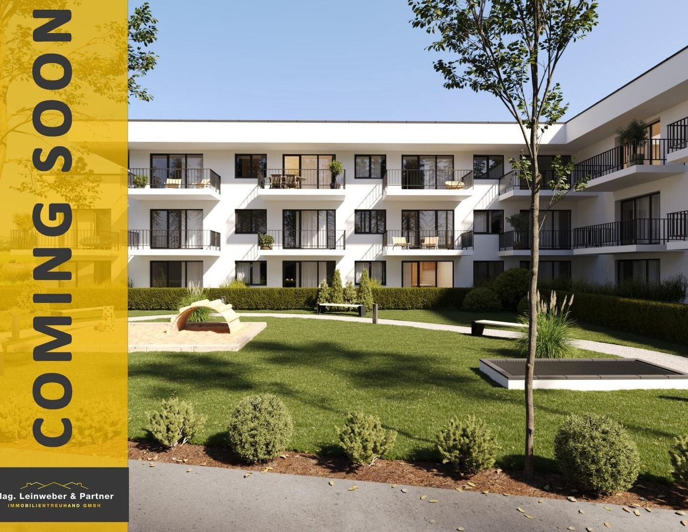 COMING SOON! Leistbare Eigentumswohnungen mit ca. 41 - 71 m² WFL mit Balkon, Terrasse oder Eigengarten und Tiefgaragenplatz in zentraler Lage