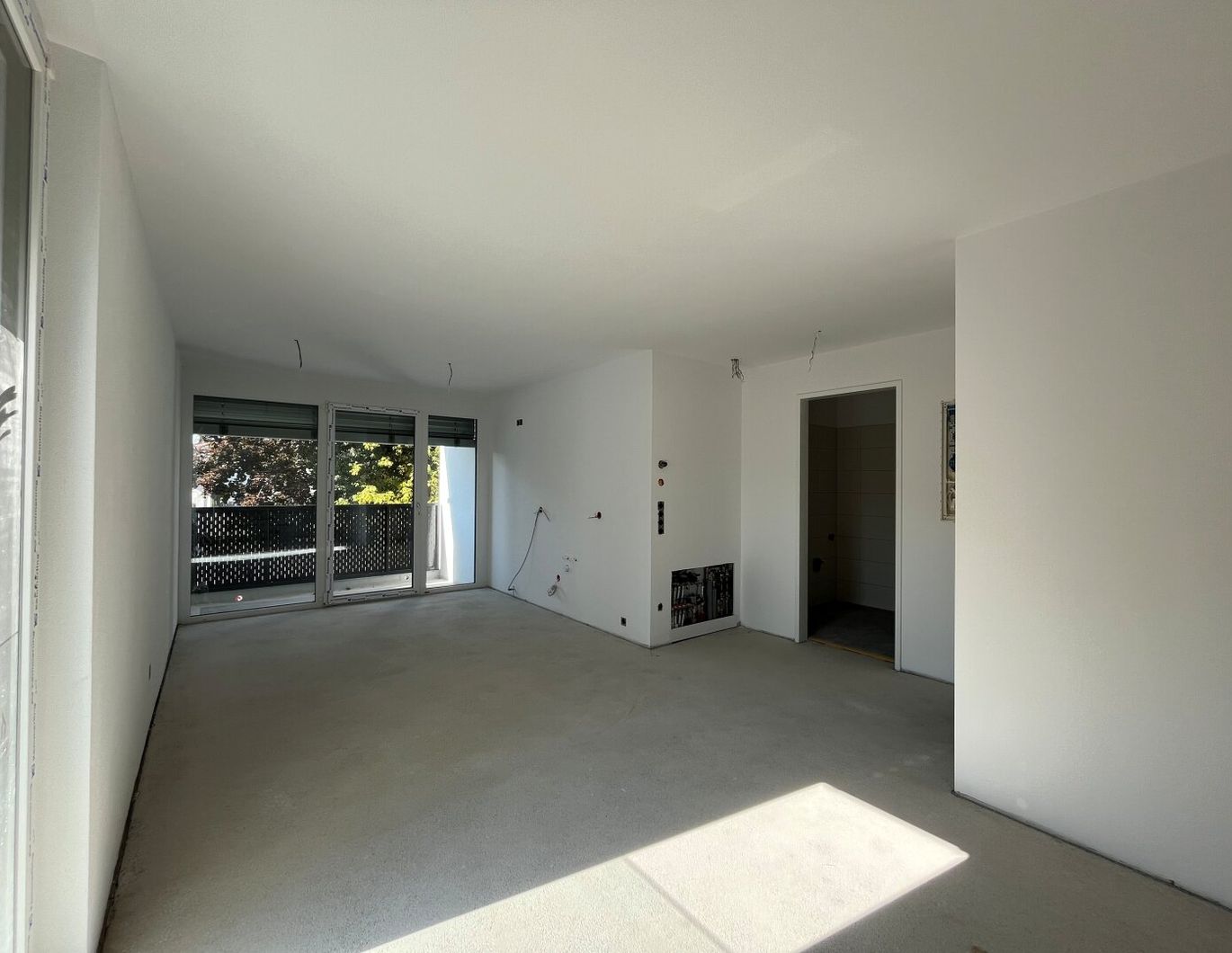 Westseitige 1-Zimmer-Wohnung im Zentrum von Hard - Erstbezug!