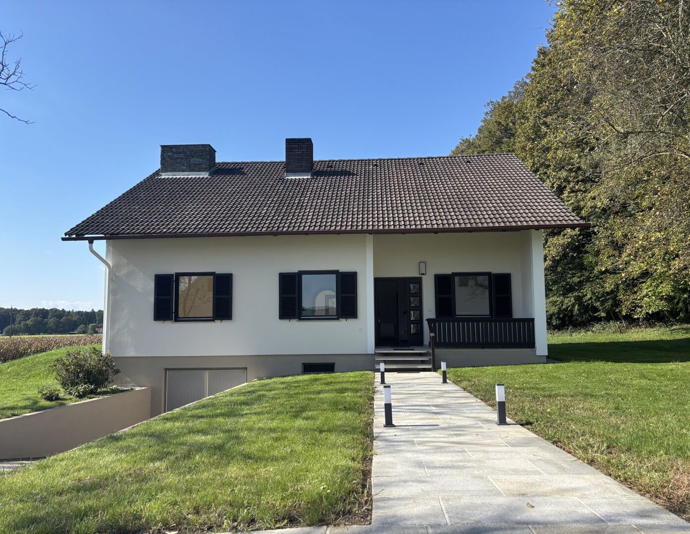 Arrondierte Landwirtschaft 4,4ha mit Wohnhaus und Wirtschaftsgebäuden in Alleinlage