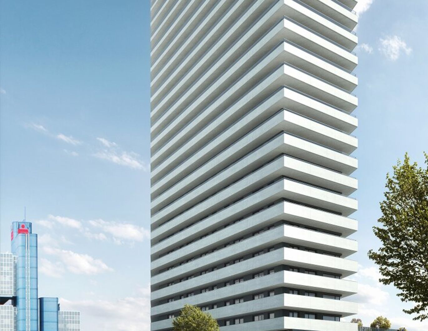 MODERNE MICROFLAT im beliebten BRUCKNER TOWER - 13. OIG
