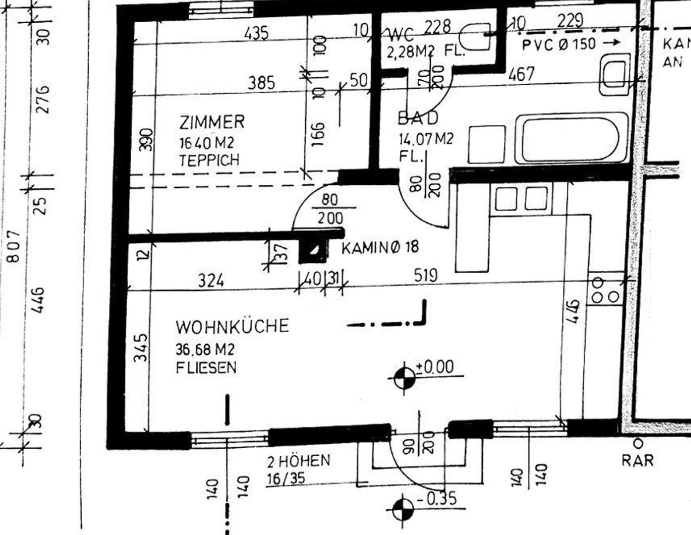 Singlewohnung Ruhelage Pool optional