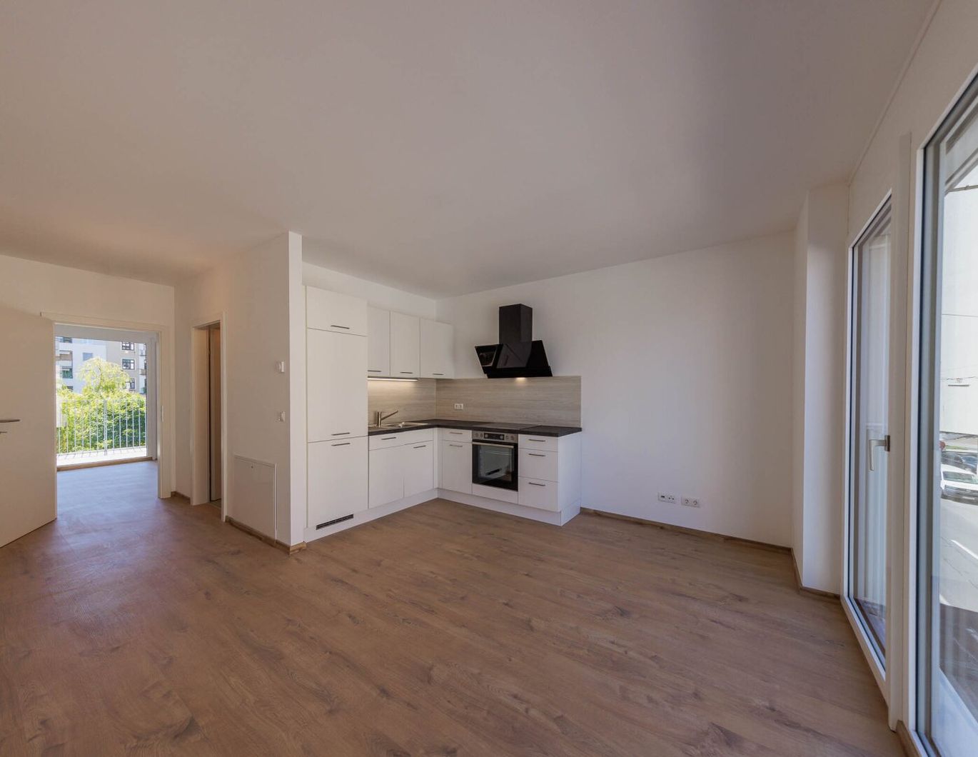 Neubau ...! Optimal eingeteilte Mietwohnung mit Balkon ...!