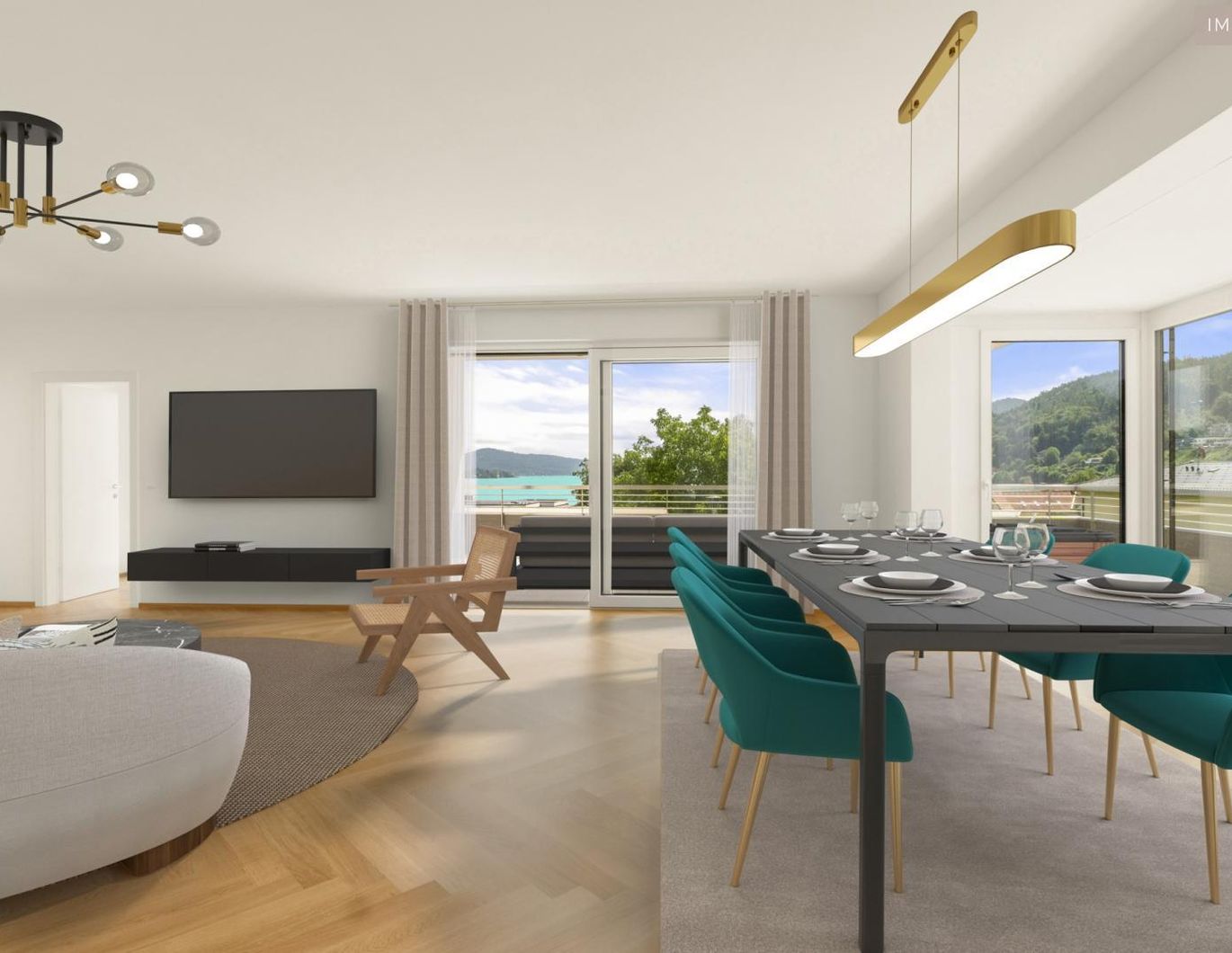 Everyday Luxury - Ihr Penthouse - Ihr Wörthersee-Panorama - Lifestyle am See - Reifnitz - Neubau - bezugsfertig