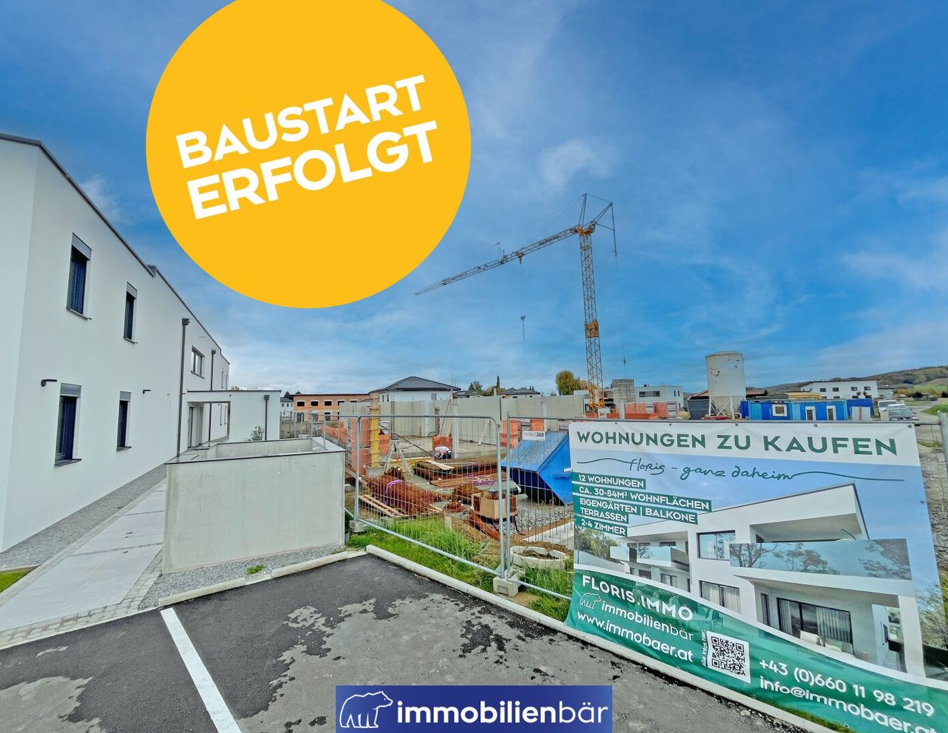 FLORIS - ganz daheim / moderne Eigentumswohnungen zum Investieren und Wohlfühlen - BAUSTART erfolgt