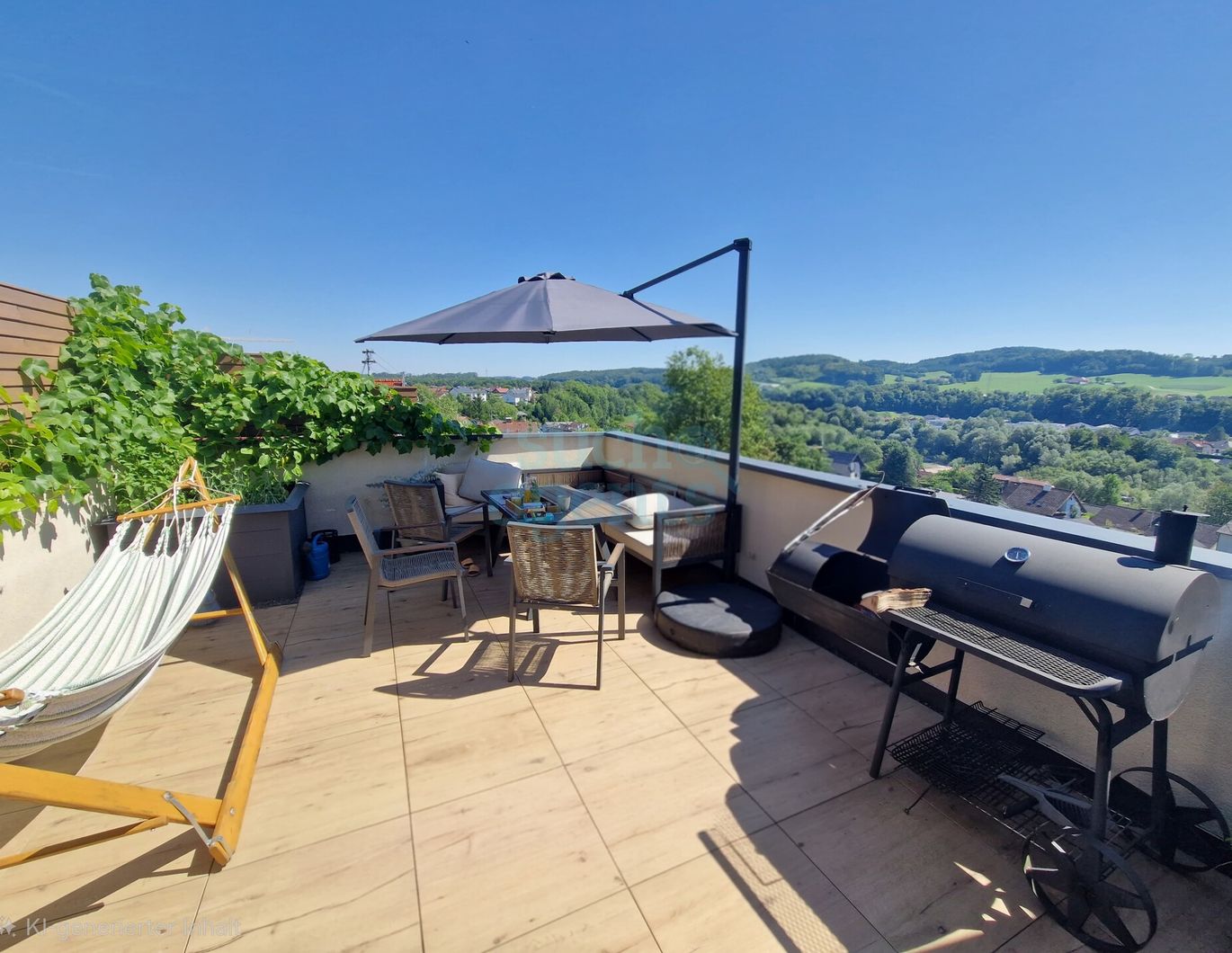 Exklusive Maisonette-Wohnung mit großzügiger Dachterrasse in Sackgassenlage