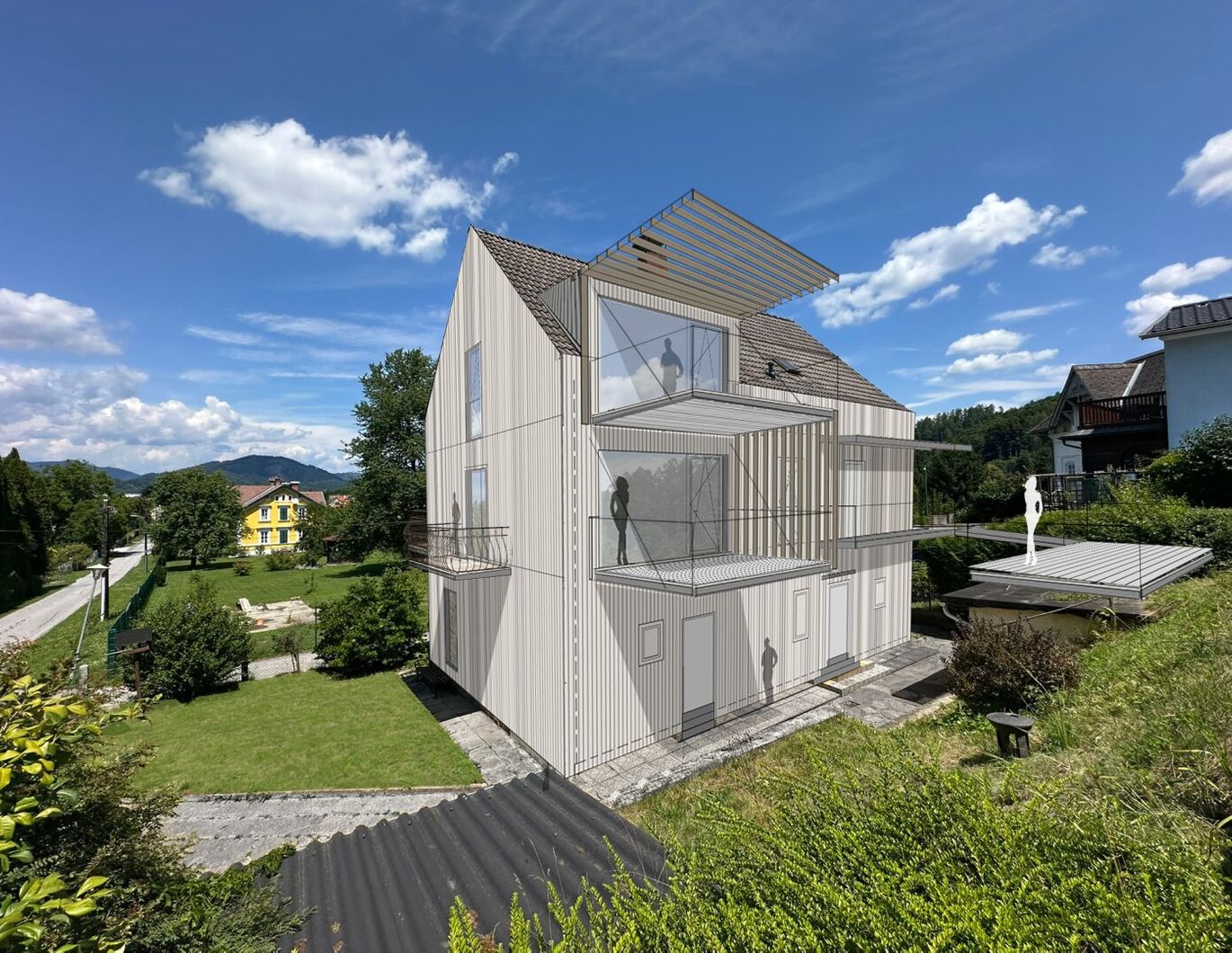 Exklusive Gelegenheit: Architektenkonzept trifft Naturidylle