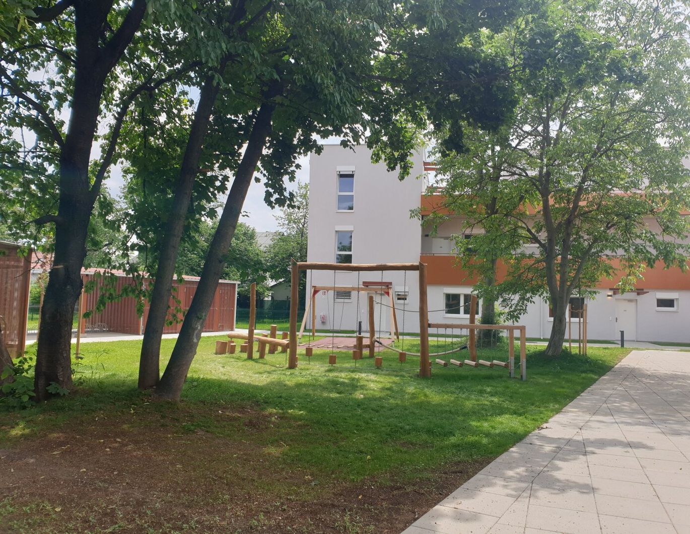 Wohnen wie in einem Park