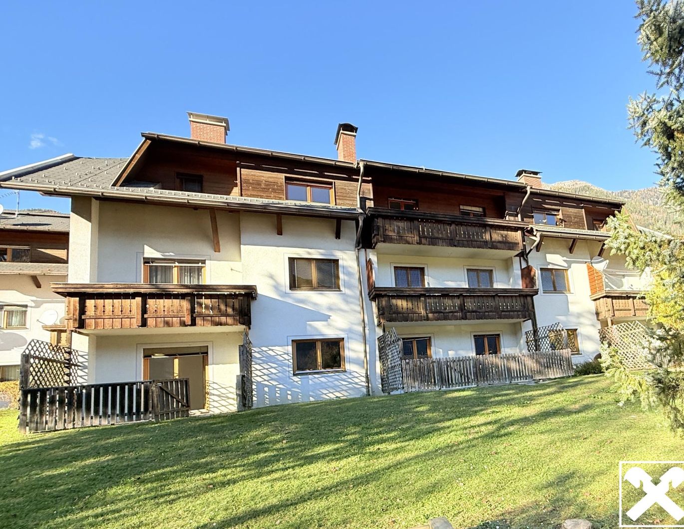 Große 4-Zimmer Familienwohnung mit Garten im oberen Drautal